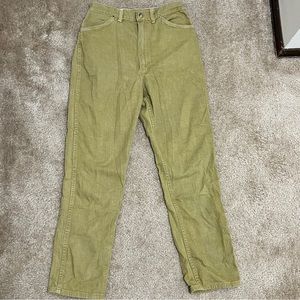 Green Vintage Wrangler Jeans